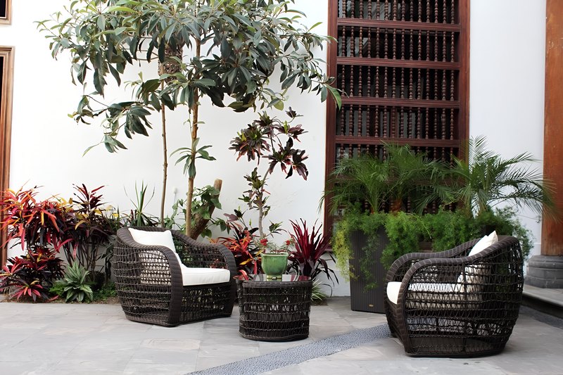 Sala de Prensa y Patio, Casacor Peru 2012