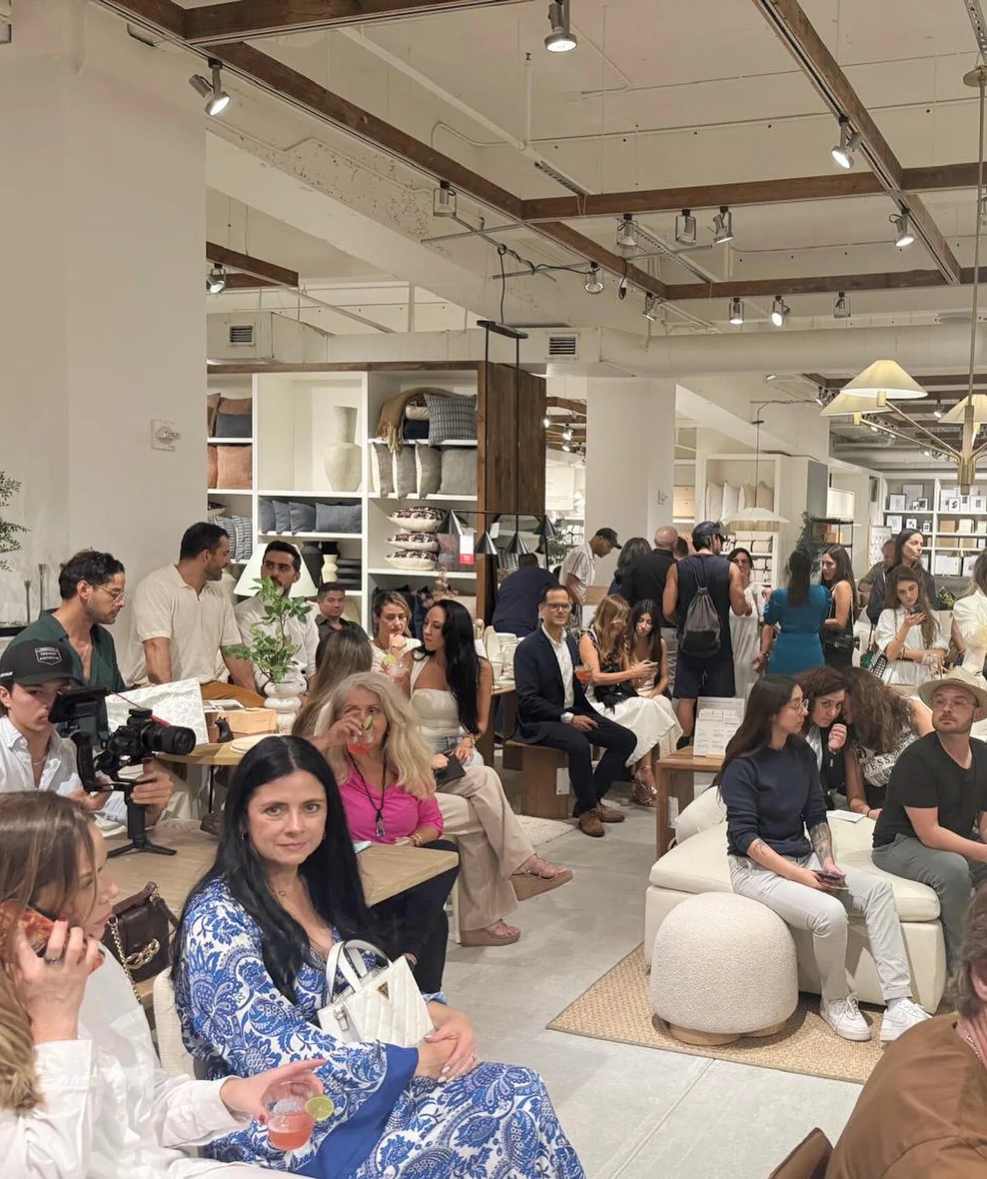 An Evening at West Elm