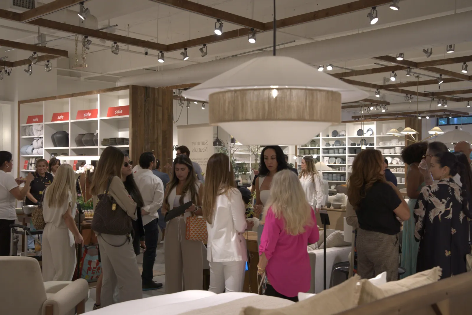 An Evening at West Elm